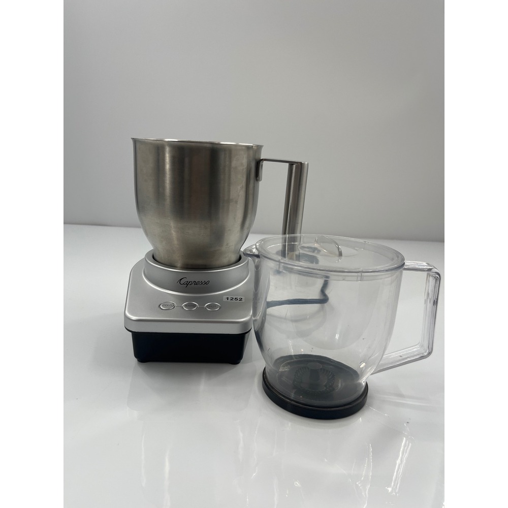 Capresso Milk Frother Select 209.05 Stainless Steel Silver Black Electric 1252